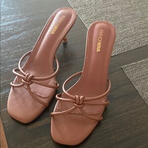 Fashion Nova Brown Heels